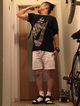 びーびー☑︎さん（メンズ・167cm）の夏コーディネート