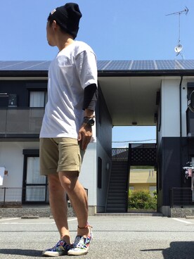 びーびー☑︎さん（メンズ・167cm）の春コーディネート