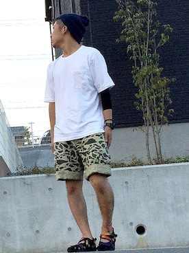 びーびー☑︎さん（メンズ・167cm）の夏コーディネート