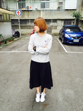 「fall style」｜「アイテム（腕時計）」を使った、Mia Liuさん（レディース・164cm）の秋コーディネート