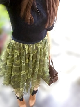 「INGRID（イングリッド）のアイテム」を使った、na na◡̈*さん（レディース・160cm）の秋コーディネート