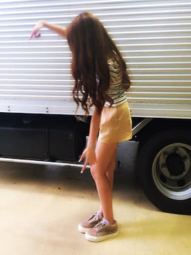 「厚底」｜Mikaさん（レディース・161cm）の秋コーディネート