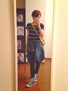 HARAKIYOさん（レディース・162cm）の夏コーディネート