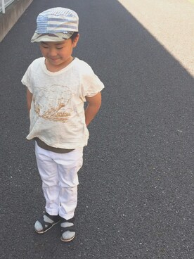 riao✯さん（キッズ・110cm）の春コーディネート