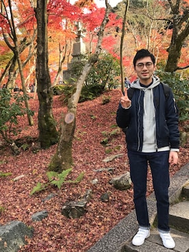 モジャ男さん(メンズ・172cm)の秋コーディネート