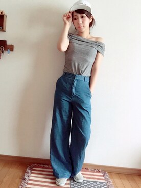 8mam.さん（レディース・165cm）の夏コーディネート