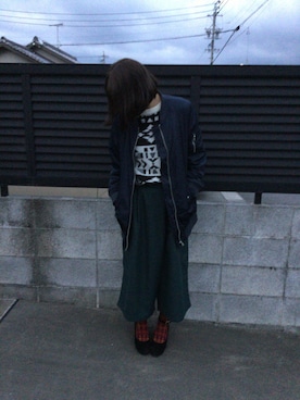 ちゃんりささん（レディース・155cm）の春コーディネート