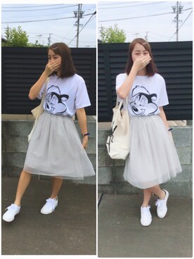 ちゃんりささん(レディース・155cm)の夏コーディネート