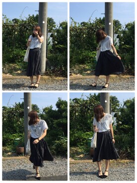 ちゃんりささん(レディース・155cm)の夏コーディネート