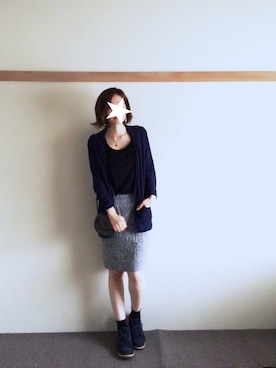 「BEAMS（ビームス）のアイテム（その他アウター）」を使った、ACHさん（レディース・166cm）の秋コーディネート