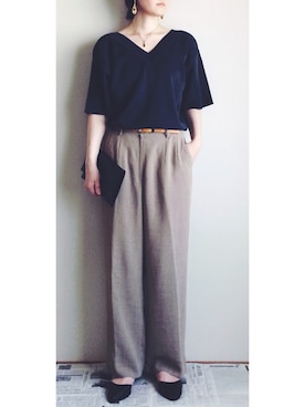 ACHさん（レディース・166cm）の夏コーディネート