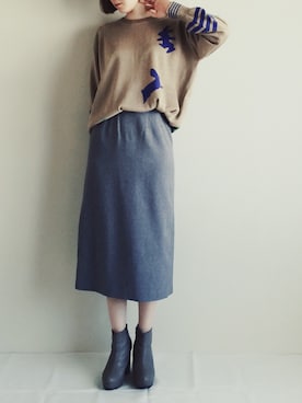 ACHさん（レディース・166cm）の秋コーディネート