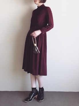 ACHさん（レディース・166cm）の秋コーディネート