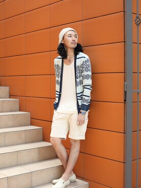 m.fujiiさん（メンズ・181cm）の春コーディネート