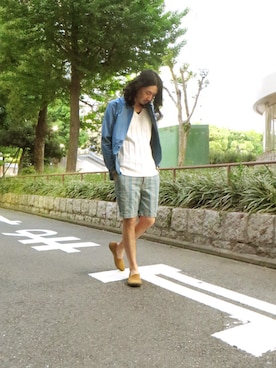 m.fujiiさん(メンズ・181cm)の春コーディネート