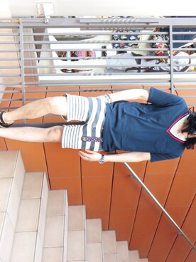 m.fujiiさん(メンズ・181cm)の春コーディネート