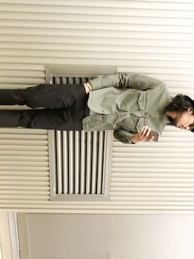 「hat」｜m.fujiiさん（メンズ・181cm）の冬コーディネート