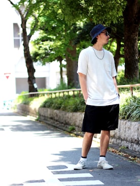 「LAMOND.（ラモンド）のアイテム」を使った、m.fujiiさん（メンズ・181cm）の春コーディネート