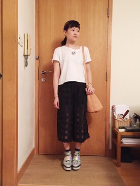 「アイテム（アクセサリー）」を使った、lausimさん（レディース・159cm）の夏コーディネート