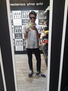 「NEWBALANCE」｜「アイテム（腕時計）」を使った、HA-NEさん（メンズ・169cm）の秋コーディネート