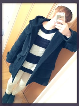 unさん（レディース・152cm）の冬コーディネート