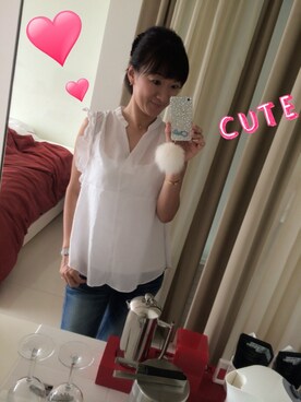 「cieL1（シエル）のアイテム」を使った、soonkangさん（レディース・170cm）の夏コーディネート