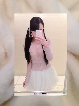 「SWAN（スワン）のアイテム」を使った、越智ゆらのさん（レディース・161cm）の春コーディネート