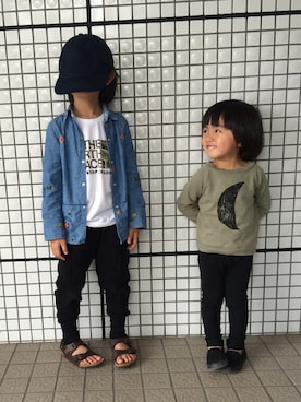 yuuuiさん（キッズ・110cm）の夏コーディネート