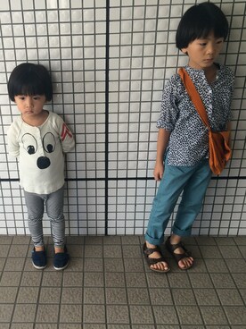 yuuuiさん（キッズ・110cm）の夏コーディネート