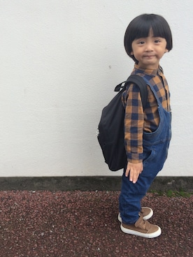 yuuuiさん（キッズ・100cm）の秋コーディネート