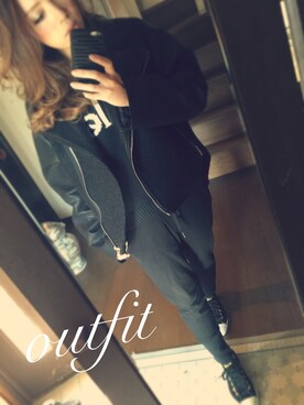 「スエット」｜reychelさん（レディース・155cm）の冬コーディネート