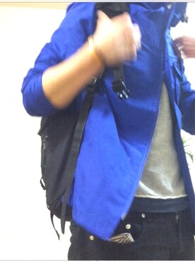 「SILAS（サイラス）のアイテム（ブルゾン）」を使った、naoさん（メンズ・175cm）の秋コーディネート