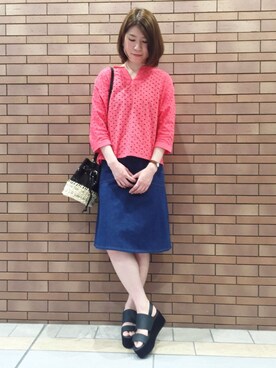 senahideshimaさん（レディース・161cm）の春コーディネート