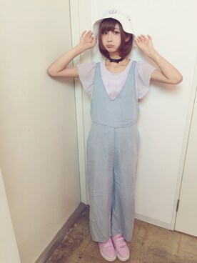 甘夏ゆずさん（レディース・156cm）の秋コーディネート