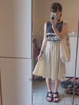 nさん（レディース・155cm）の夏コーディネート