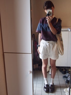 「ウエストイン」｜「アイテム（ワンピース/ドレス）」を使った、nさん（レディース・155cm）の夏コーディネート