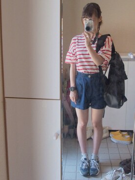 nさん（レディース・155cm）の夏コーディネート