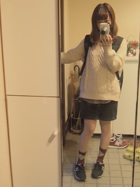 nさん（レディース・155cm）の冬コーディネート