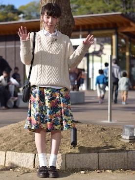 nさん（レディース・155cm）の秋コーディネート