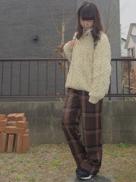 nさん（レディース・155cm）の冬コーディネート