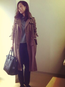 MKoさん（レディース・161cm）の秋コーディネート