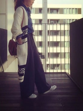 MKoさん（レディース・161cm）の秋コーディネート