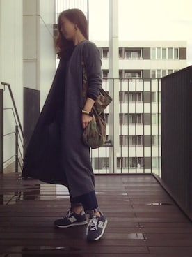 MKoさん（レディース・161cm）の秋コーディネート