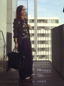 MKoさん（レディース・161cm）の秋コーディネート