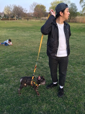 「ONLY NY（オンリーニューヨーク）のアイテム（ジャケット/アウター）」を使った、yukasanさん（レディース・164cm）の春コーディネート