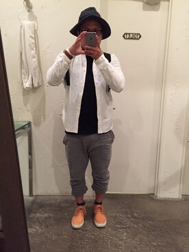 「buddy（バディ）のアイテム」を使った、まぁ。さん（メンズ・169cm）の秋コーディネート