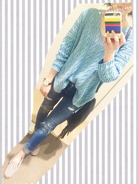 Aya.さん（レディース・158cm）の秋コーディネート