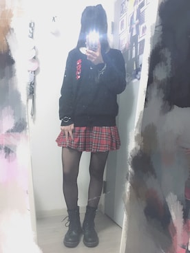 「ALGONQUINS（アルゴンキン）のアイテム（アクセサリー）」を使った、Rさん（レディース・152cm）の冬コーディネート