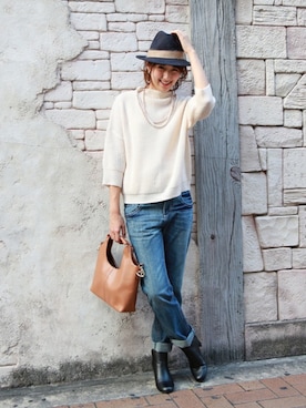 REALCUBEさん（レディース・169cm）の春コーディネート