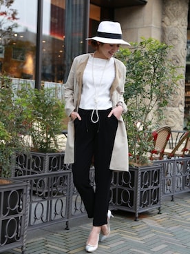 REALCUBEさん（レディース・169cm）の春コーディネート